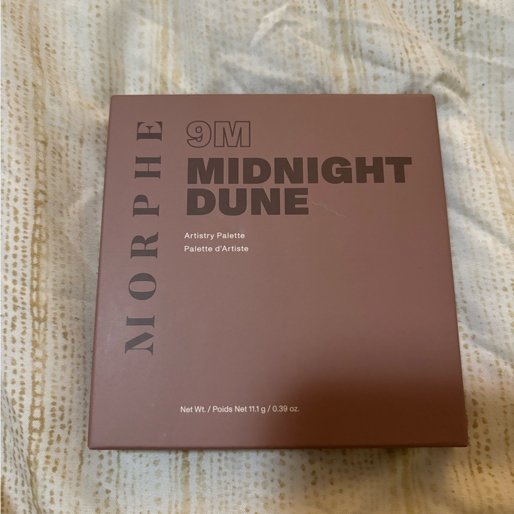 Morphe 9M midnight dune eyeshadow pallete brand new